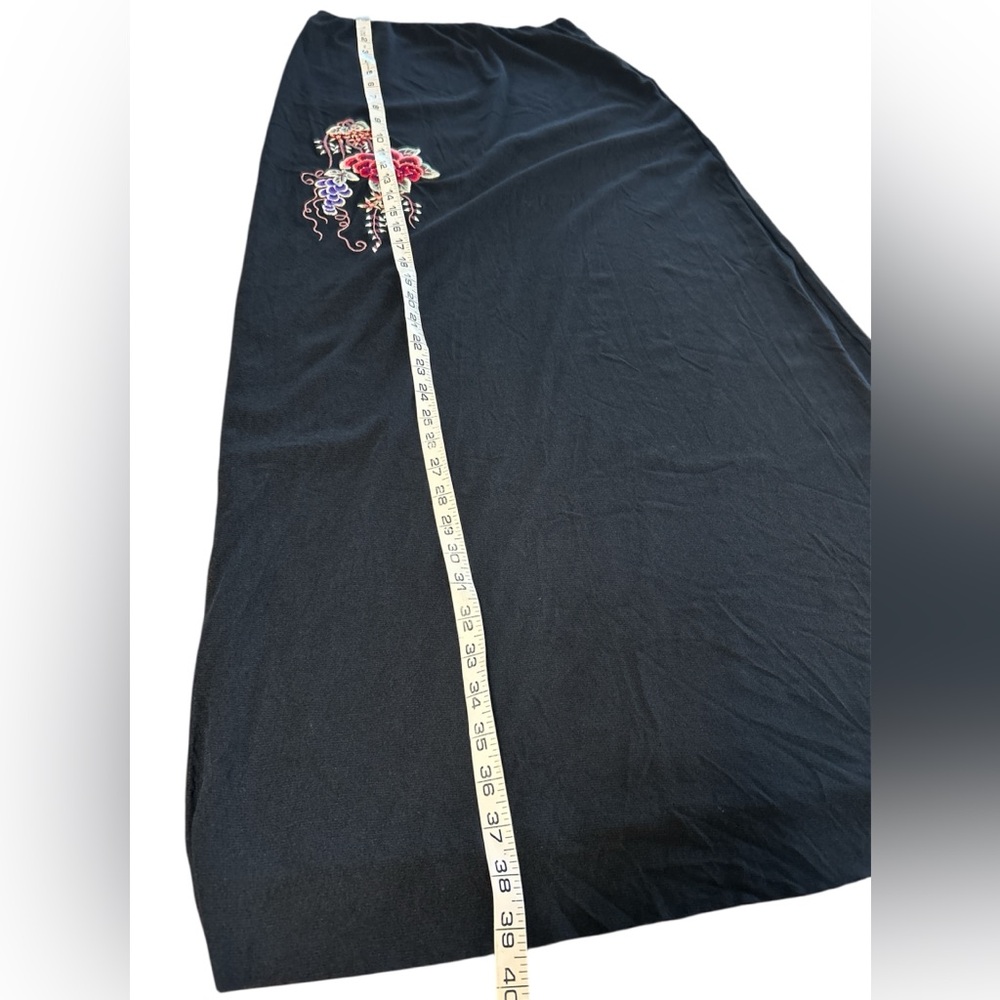 90’s Vivienne Tam mesh embroidered floral skirt - Picture 8 of 8